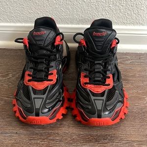 Balenciaga Track 2 runner black/red metallic